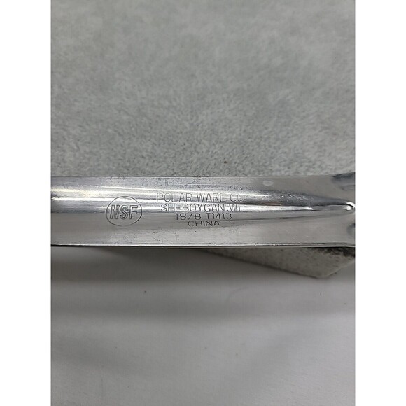 Vintage Polar Ware 13" NSF 18/8 Stainless Steel Serving Spoon Cooking Kitchen - Picture 15 of 15